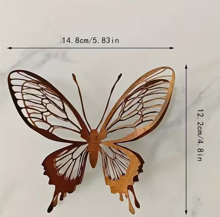 Tutte le decorazioni: Schmetterling rostig – Nuovo e nell'imballaggio originale da Gerlafingen venduto da Tsuru 1