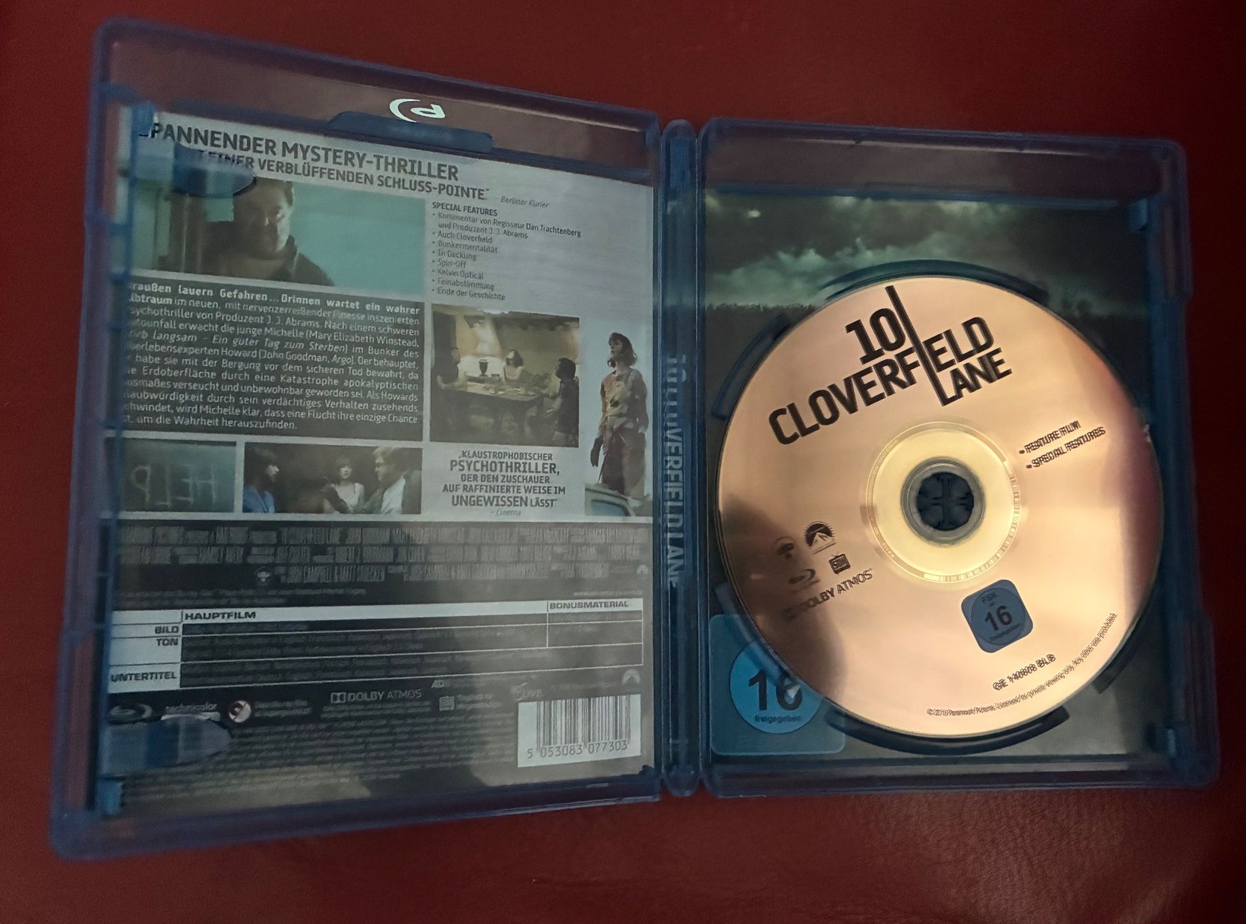 Tutti i DVDs: 10 Cloverfield Lane – Usato da Seuzach venduto da ephi7 2