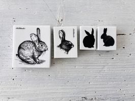 LaBlanche Stempelset Hasen Ostern – 4-teilig