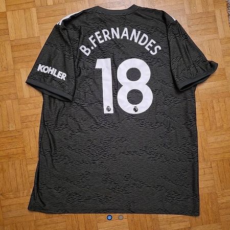 Manchester United Auswärtstrikot 20/21 #18 B.Fernandes XXL