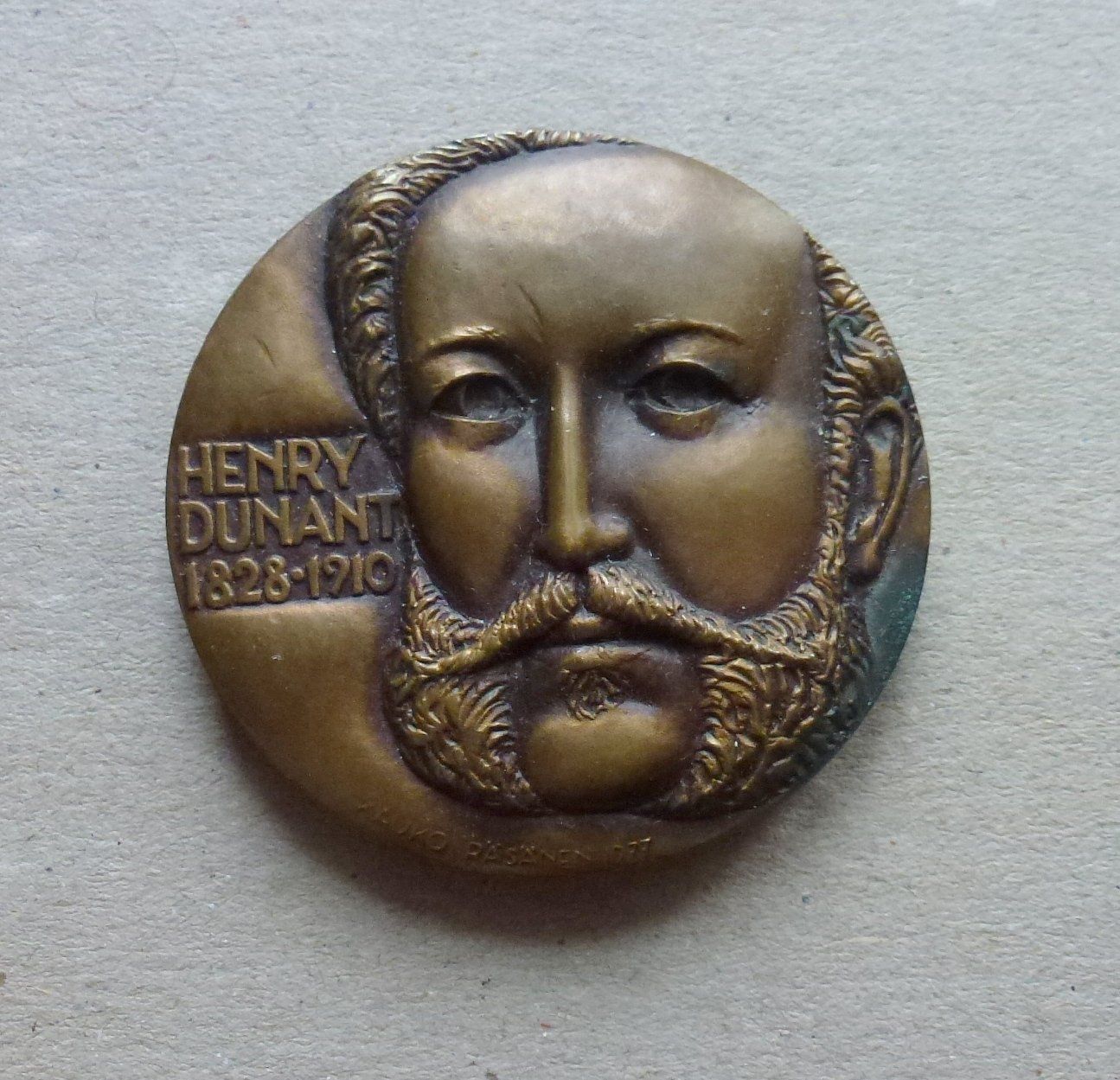 Medaillen: Bronze Medaille ++ Henry Dunant 1828-1910 – Gebraucht aus Walkringen von Casablanca777