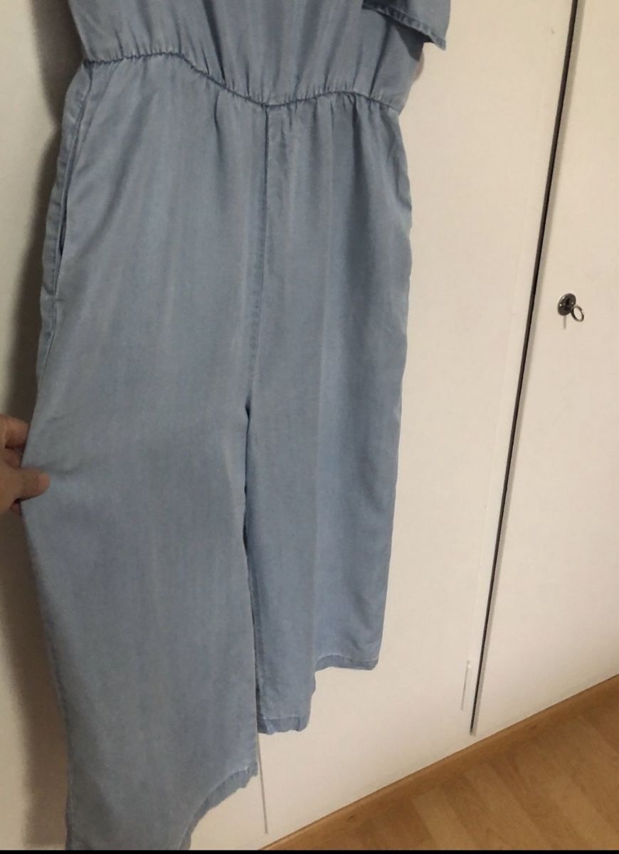 C&A Tute: Sommer-Overall hellblau Gr. 40 CLOCKHOUSE Lyocell – Usato da Zürich venduto da Herbion1 2