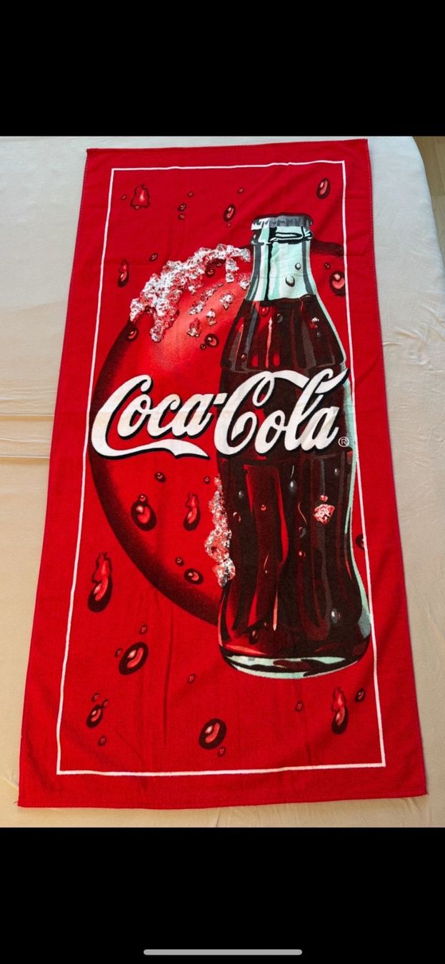 Teli da bagno: Badtuch Coca-Cola – Usato da Luzern venduto da lbreu
