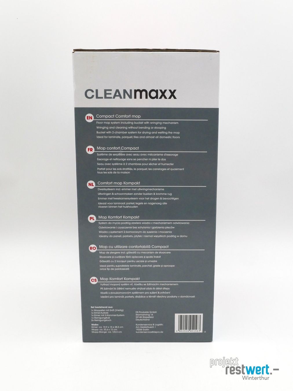 Altro in Apparecchi per la pulizia: CLEANMAXX Komfort-Mopp – Nuovo (secondo la descrizione) da Winterthur venduto da Restwert_Winterthur 4