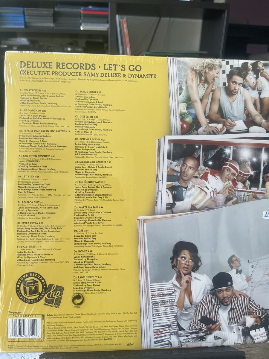 Dischi in vinile: Samy Deluxe / Deluxe Production lets go – Nuovo e nell'imballaggio originale da Dagmersellen venduto da stonefinger 1