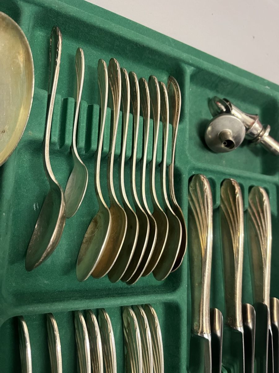 Wunderschne Aufbewahrung Fr Silberbesteck Ebenbild
