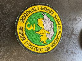 Aufnäher Region 3 Ausbildungsgregion gestickt neu