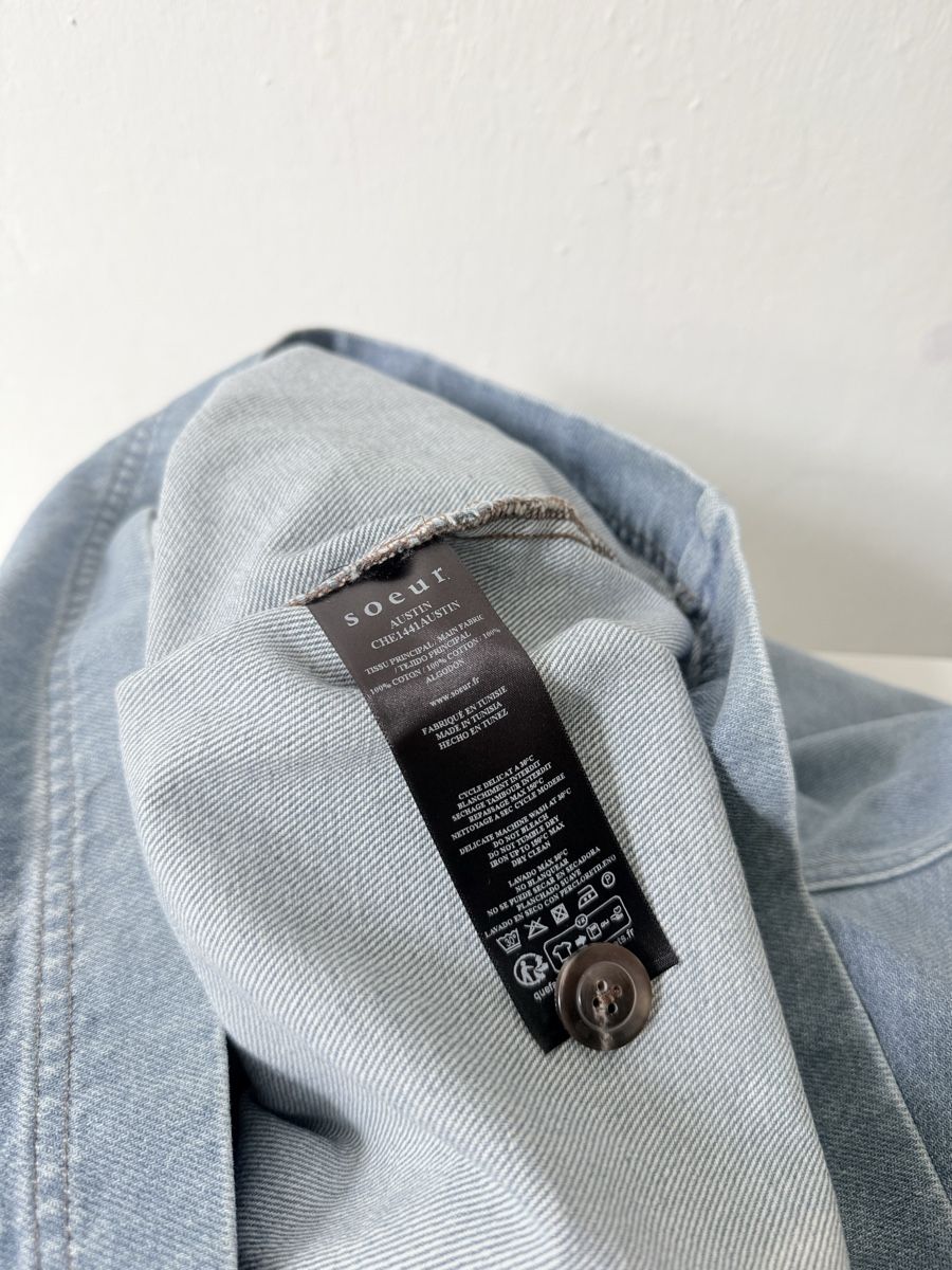 Soeur Blusen: Soeur Damen Hemd Jeans Grösse 38  – Neu (gemäss Beschreibung) aus Basel von A-Z-B 3