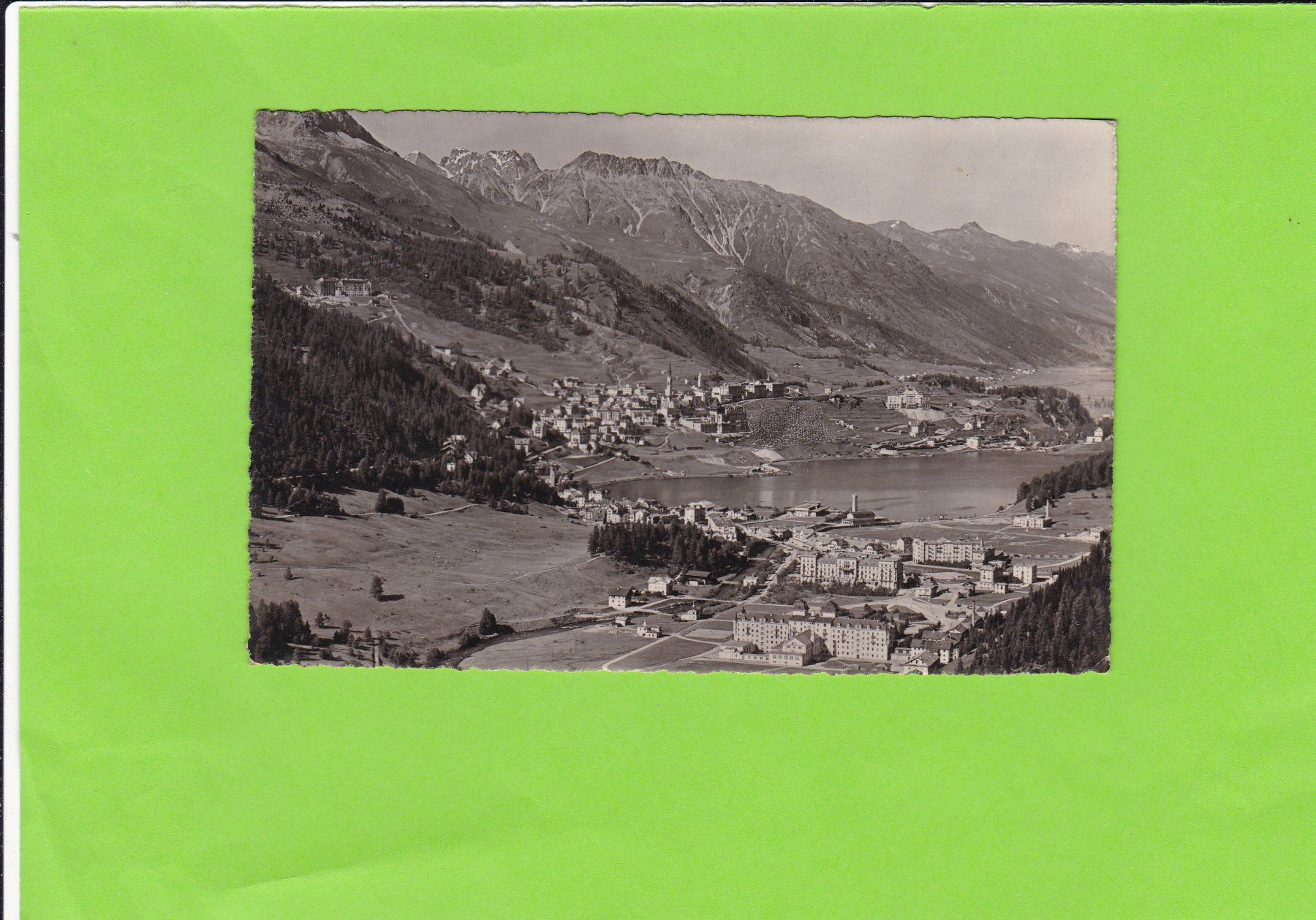Cartes postales: St. Moritz Bad und Dorf – D'occasion à St. Peterzell par neckertal