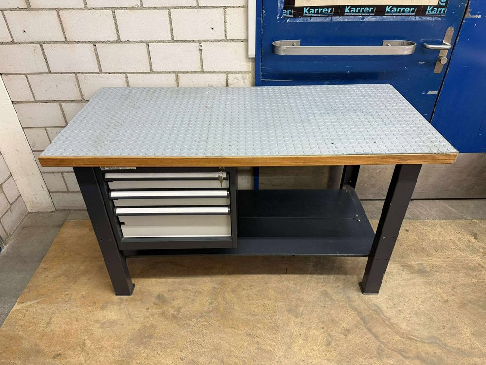 Jordan Metec Werkbank mit Schubladenbox 2 Schlüssel (Gebraucht) in ...