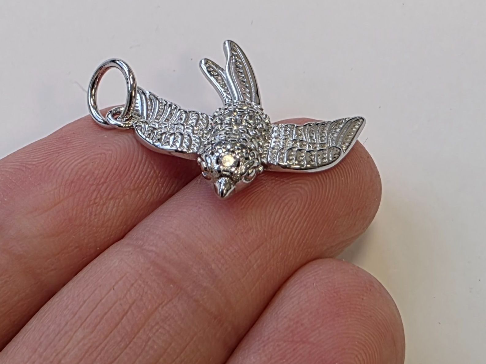Anhänger: Vogel Schwalbe Anhänger Silber 925 – Neu (gemäss Beschreibung) aus Madetswil von triforuz 4