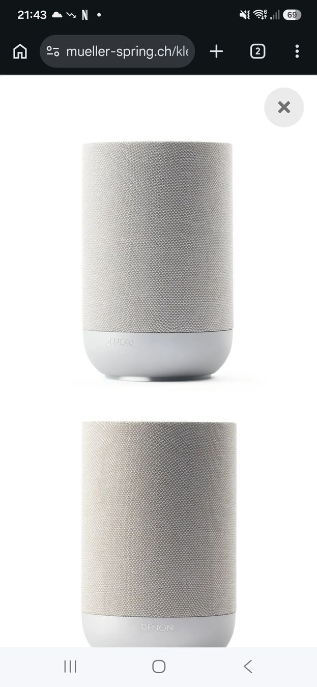 Denon Haut-parleurs: Denon Home 200 Lautsprecher neu – Neuf (Voir description) à Maienfeld par Lipat83 1