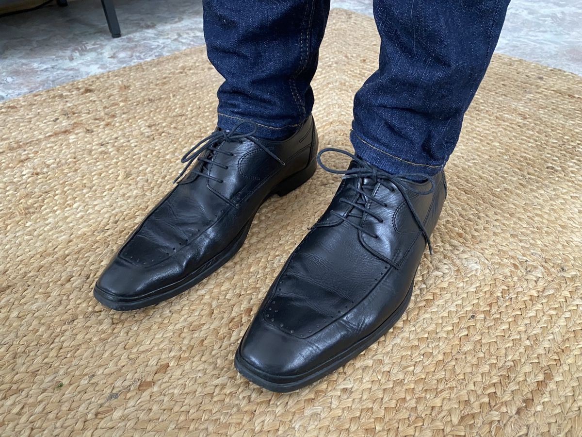 Scarpe da uomo: Herren Schuhe, Schwarz, Grösse 43 – Usato da Kriens venduto da sch_v6nl