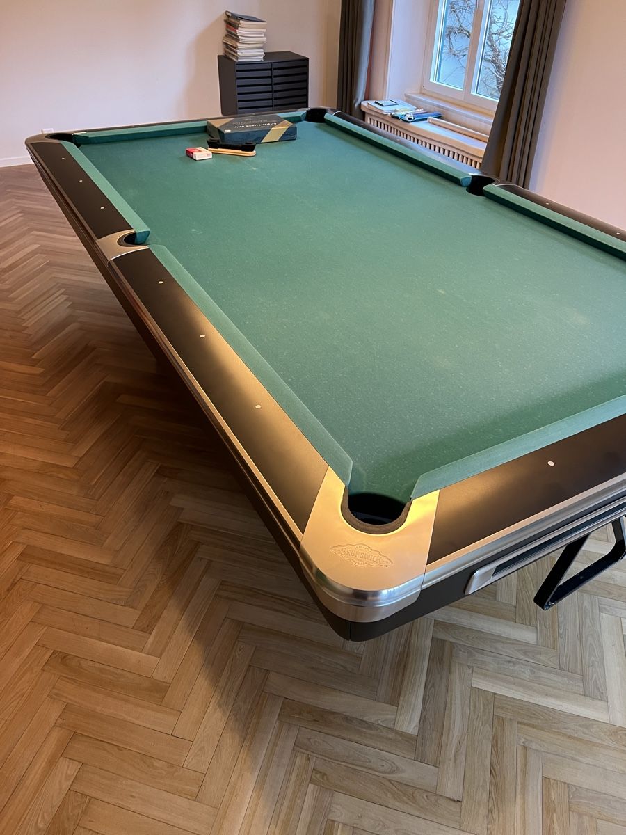 Tavoli da biliardo: Brunswick Gold Crown 5 Billardtisch. – Usato da Möhlin venduto da imeyra 3