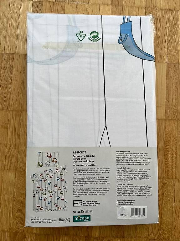 Biancheria da letto: Bettwäsche Garnitur 160/210 cm, NEU – Nuovo e nell'imballaggio originale da St. Gallen venduto da Bhallo01 1