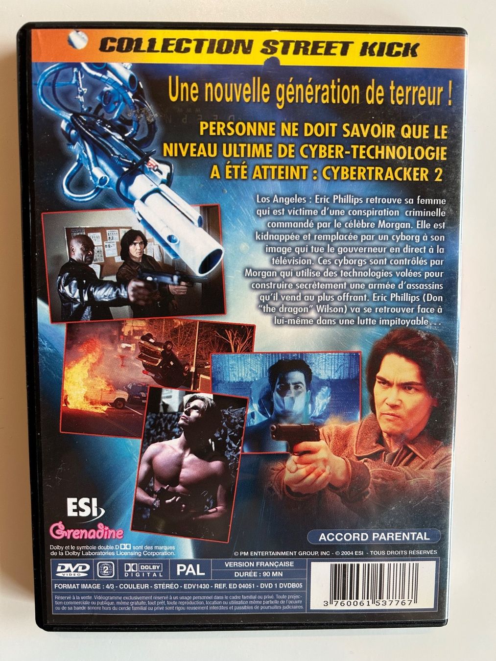 Alle DVDs: CYBER TRACKER 2 – Gebraucht aus St-Cierges von  1