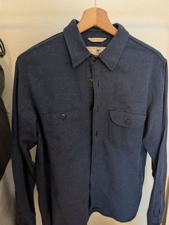 Hemd RGT Rogue Territory blu melange taglia L