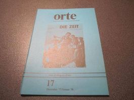 Orte Schweizer Literaturzeitschrift 17