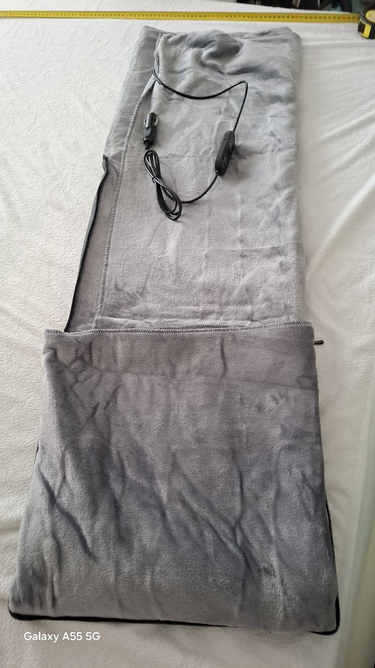 Decken: Auto-Thermodecke mit Tasche, grau, neu – Neu und originalverpackt aus Sirnach von donatogalella81 6