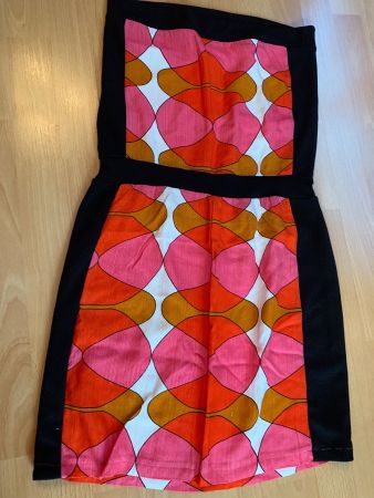 Jolie robe bustier t. M ou 38