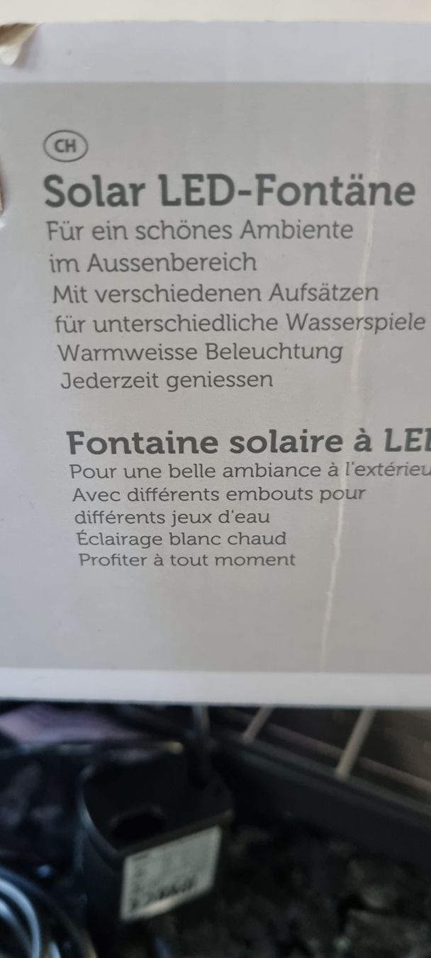 Tutte le decorazioni: Belavi Solar LED-Fontäne Flieder Neu – Nuovo (secondo la descrizione) da egliswil venduto da Maggy6 2