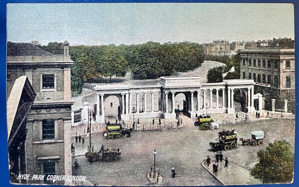 LONDON HYDE PARK CORNER 1908 Kaufen Auf Ricardo   London Hyde Park Corner 1908