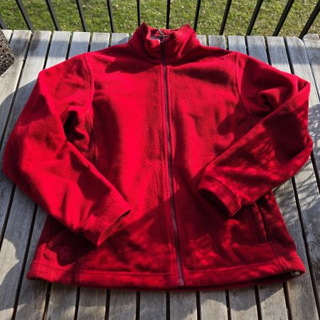 🐸 SALEWA FLEECE JACKE DAMEN 38 ROT