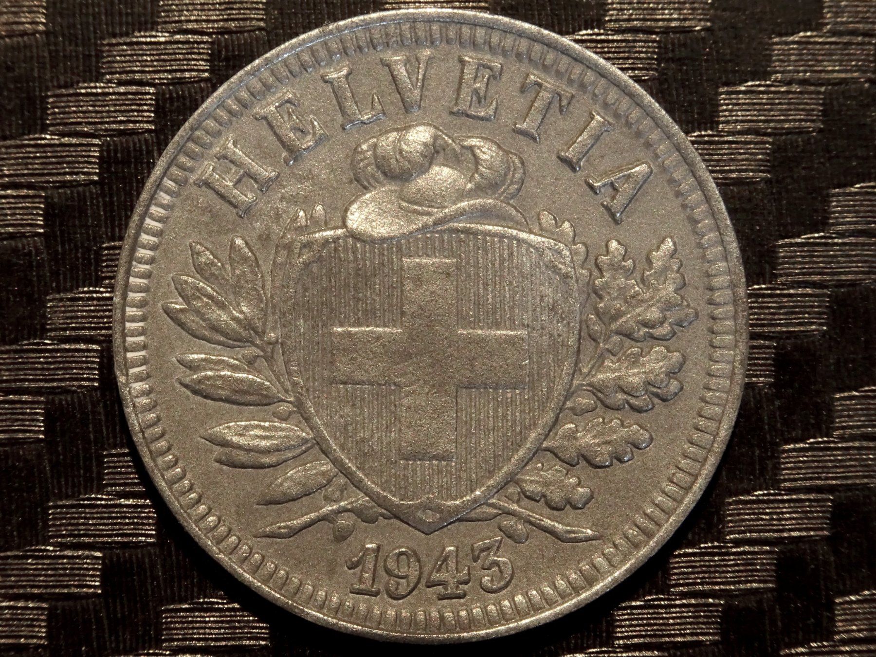 Alle Münzen: 1943 - 2 cts. 4.49 Mio. 2.39gr!!! – Gebraucht aus Courgenay von ZubR237