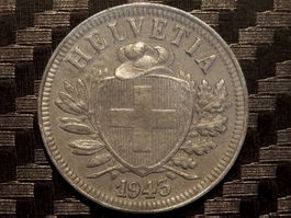 1943 - 2 cts. 4.49 Mio. 2.39gr!!!