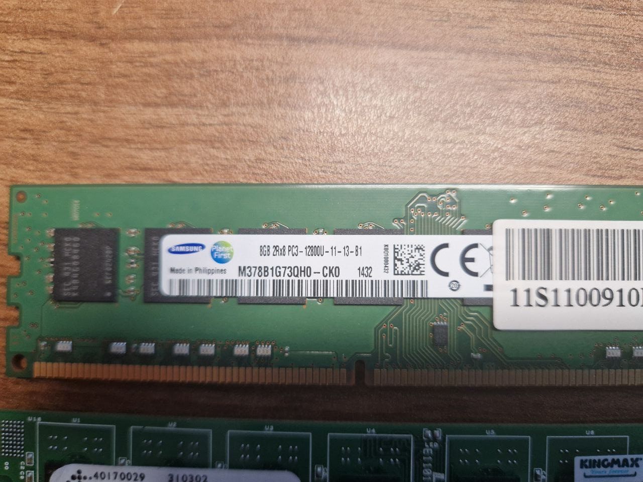 Memoria / RAM: 2 Stück RAM, 8GB, KINGMAX & Samsung – Usato da Wiesendangen venduto da 27viper27 2