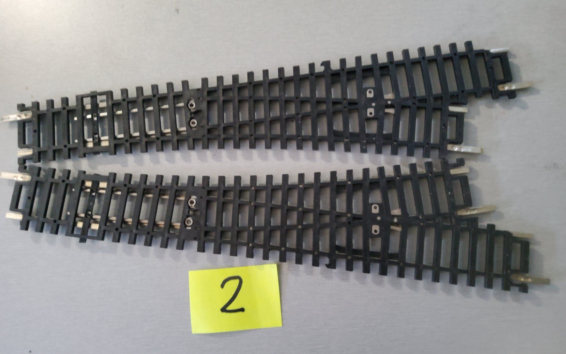 Roco Modellini di ferrovie: 2 ROCO Weichen links und rechts – Usato da Grüningen venduto da VENOM59 1