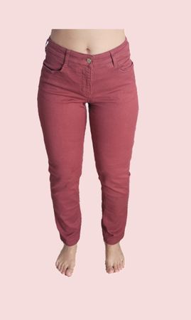 MAC DREAM Pantalon Taille 40/32 rouge foncé