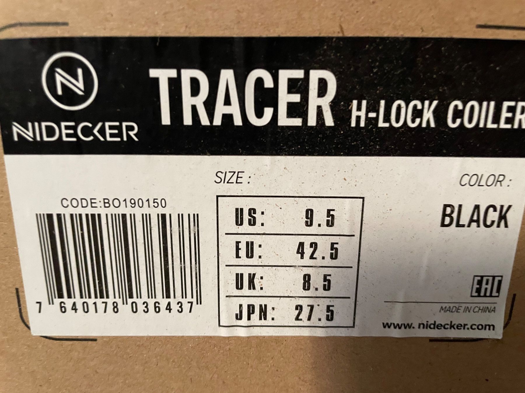 Nidecker Herrenschuhe: Nidecker Tracer Snowboardschuh – Neu und originalverpackt aus Bollingen von makenschmuschki 1