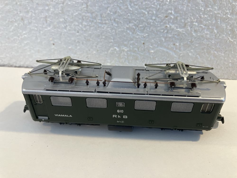 Bemo Modelleisenbahnen: Bemo / HOm / Locomotive RhB Ge 4/4 I 610 (DC, analogique) – Gebraucht aus Genève von frespo 3