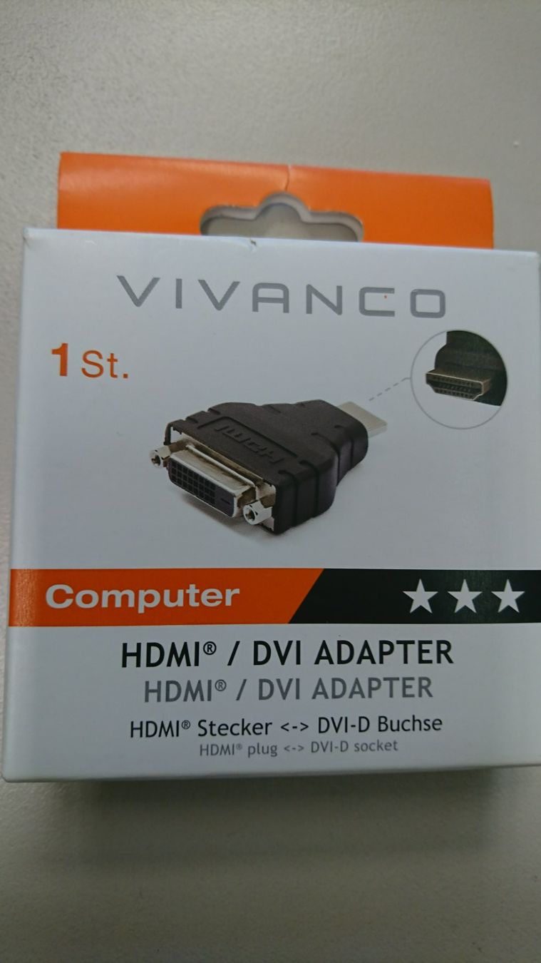 Adattatori: HDMI / DVI Adapter – Nuovo e nell'imballaggio originale da Tägerschen venduto da Tech-World7