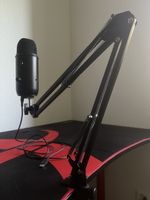 Micro Gaming Blue Yeti Black + Bras articulé