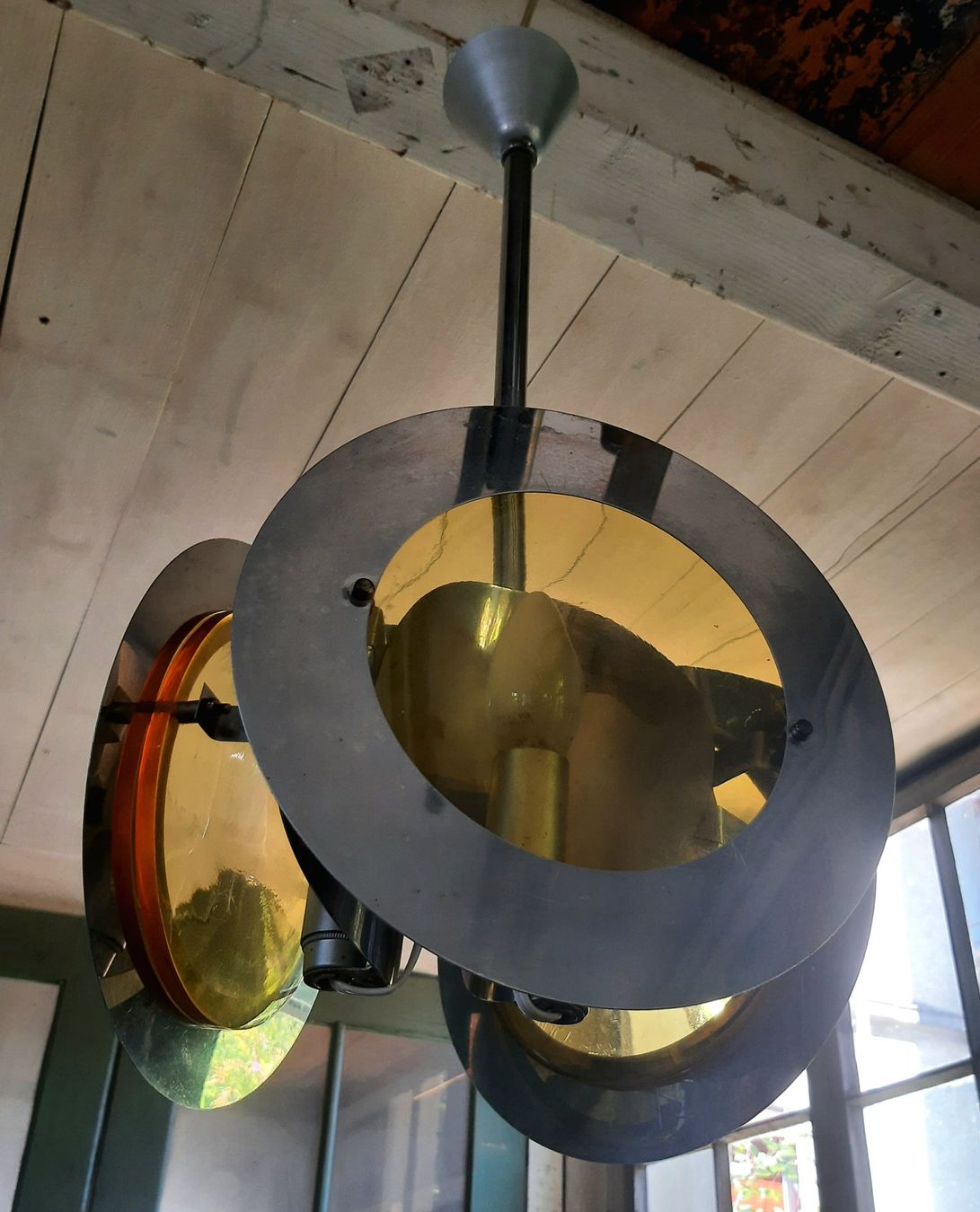 Lampen: Midcentury Spaceage Art Deco Lampe – Gebraucht aus Arbon von torso444