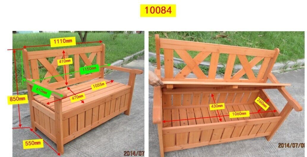 Bancs: Gartenbank 115x58x85,5cm – Neuf avec emballage d'origine à Bottighofen par zaap 2