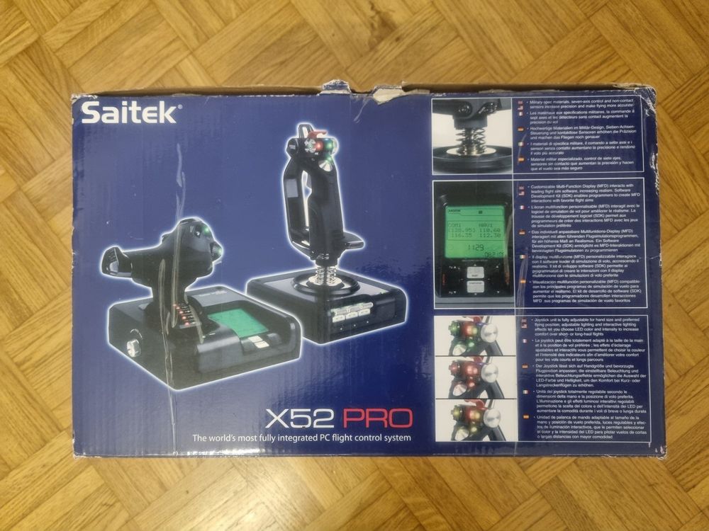 Saitek X52 PRO Professional H.O.T.A.S Joystick | Kaufen auf Ricardo