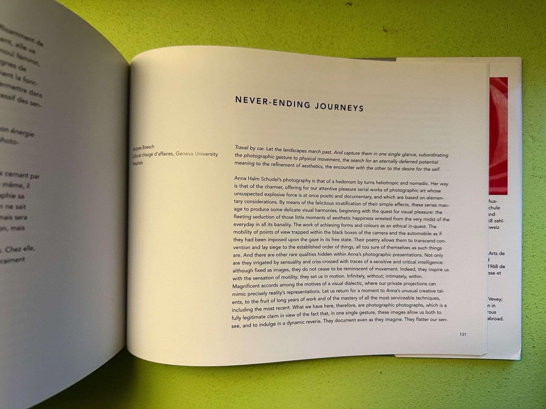 Bücher: Anna Halm Schudel: The never-ending journey. d/f/e – Gebraucht aus Zürich von allp 8