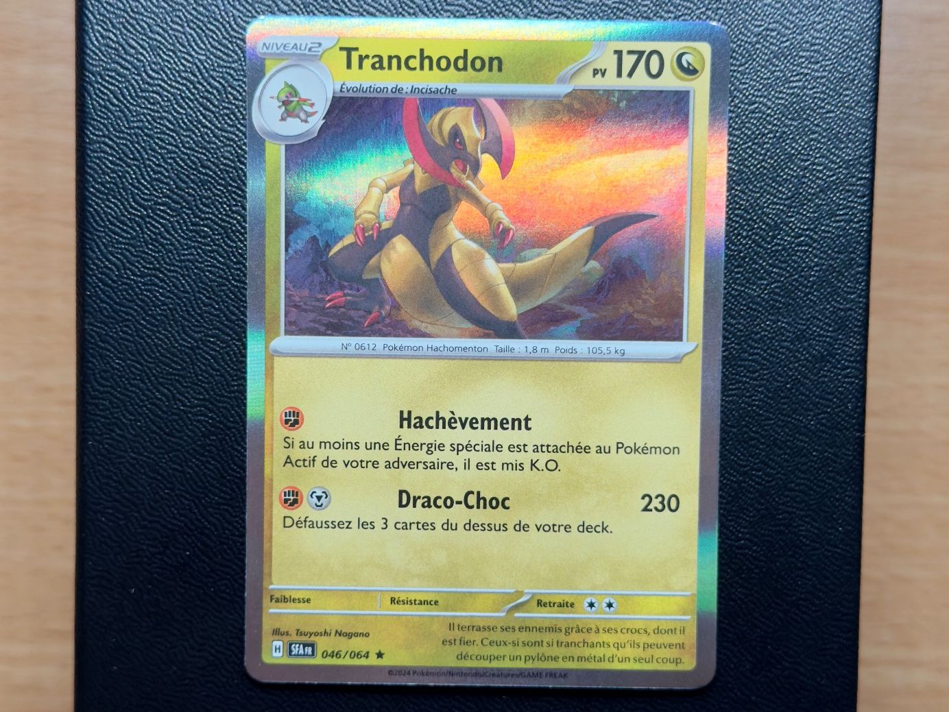 Pokémon Carte collezionabili: Tranchodon HOLO (046/064) - Fable Nébuleuse - SFA FR – Usato da Chézard-St-Martin venduto da Kro_Cards