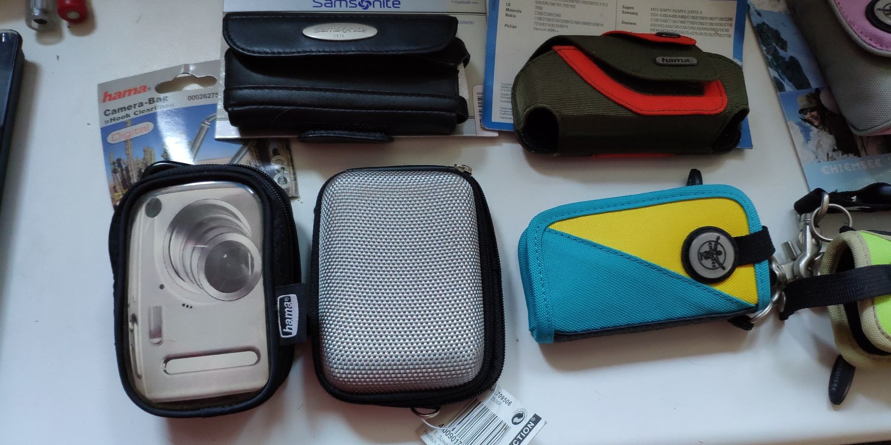 Cover & Protezioni schermo: Kamera oder Handy Tasche Etui Gürtelschlaufe – Nuovo e nell'imballaggio originale da Schaffhausen venduto da ABW-Trading 5
