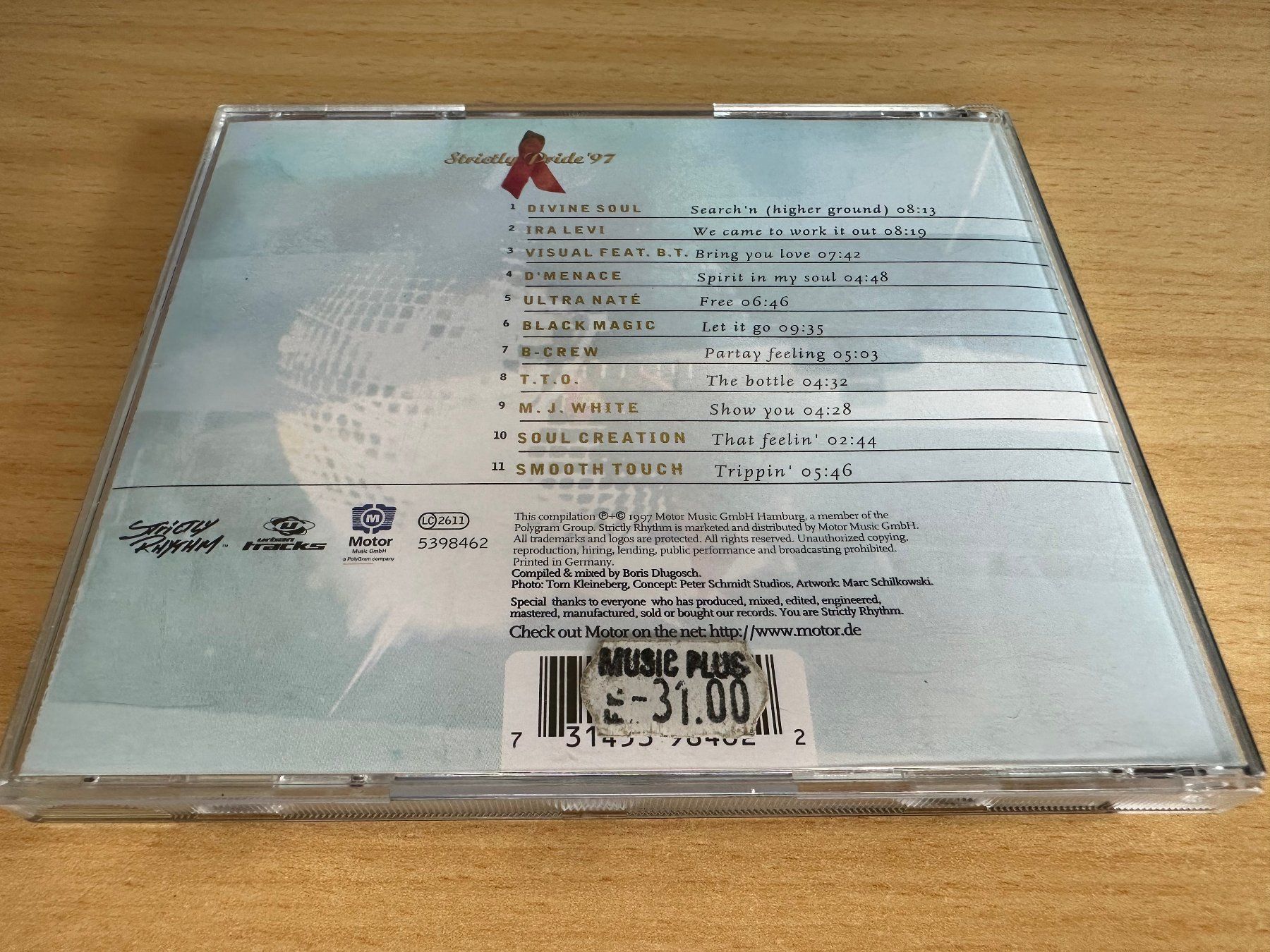 CD: Boris Dlugosch – Strictly Pride '97 – Usato da Rikon im Tösstal venduto da Alpenmutz 1