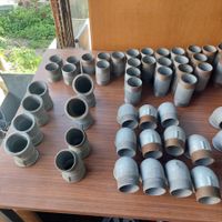 Rohrverbinder und Fittings aus Metall 2"