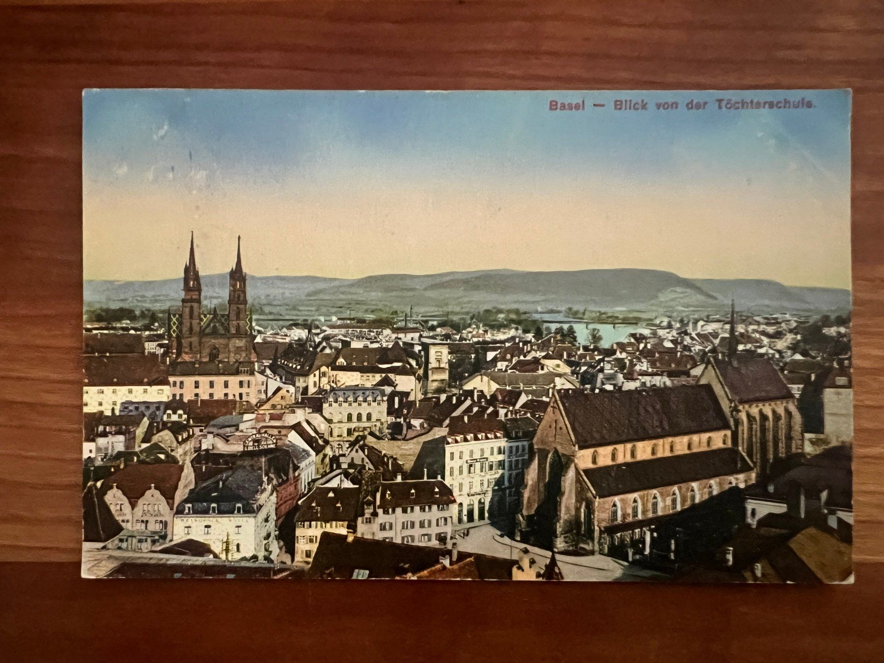 Ansichtskarten: AK   1915  Basel   (G3115) – Gebraucht aus Hinwil von Sidi4