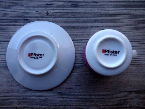Pfister Tazze: Designer Espresso - Tasse aus 2014 – Usato da Aarau venduto da Rdodger 2
