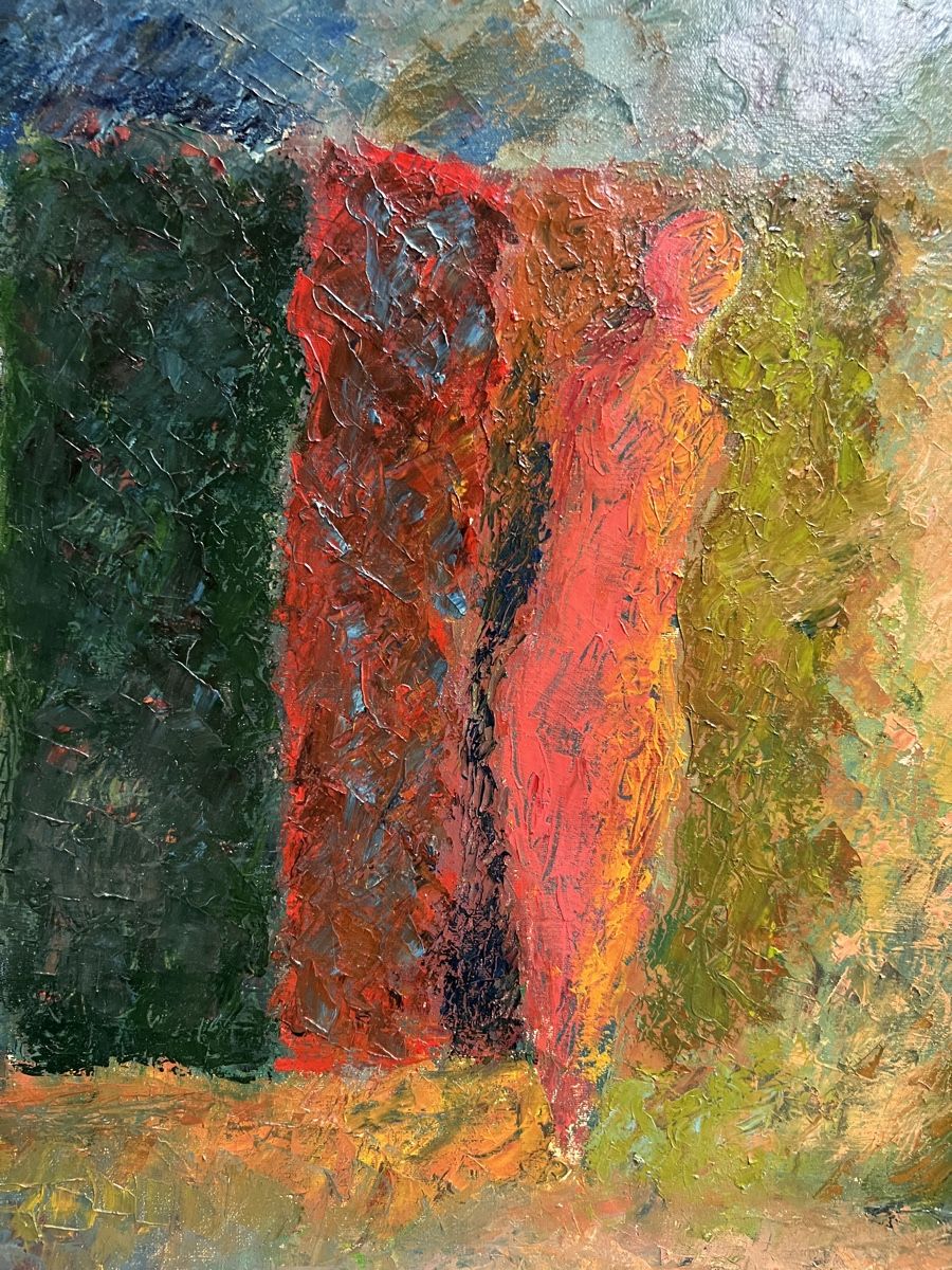 Gemälde: HUILE SUR TOILE SIGNÉE B WRIGTH DATÉE 1978 – Gebraucht aus Genève von Qanil77 2