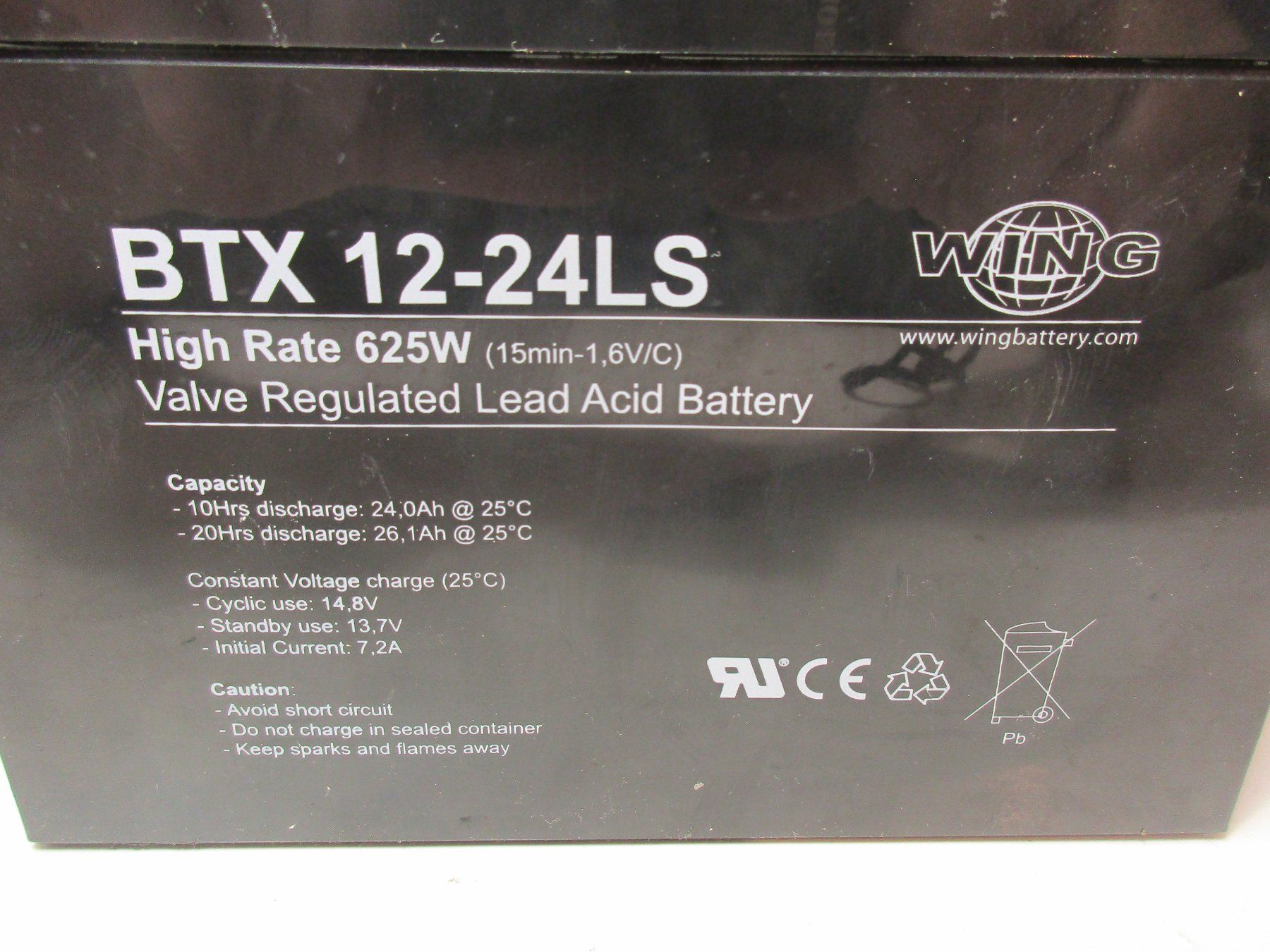 Caricatori & Batterie: 12V Batterie BTX 12-24LS Wing – Usato da Trubschachen venduto da ACStromer 2