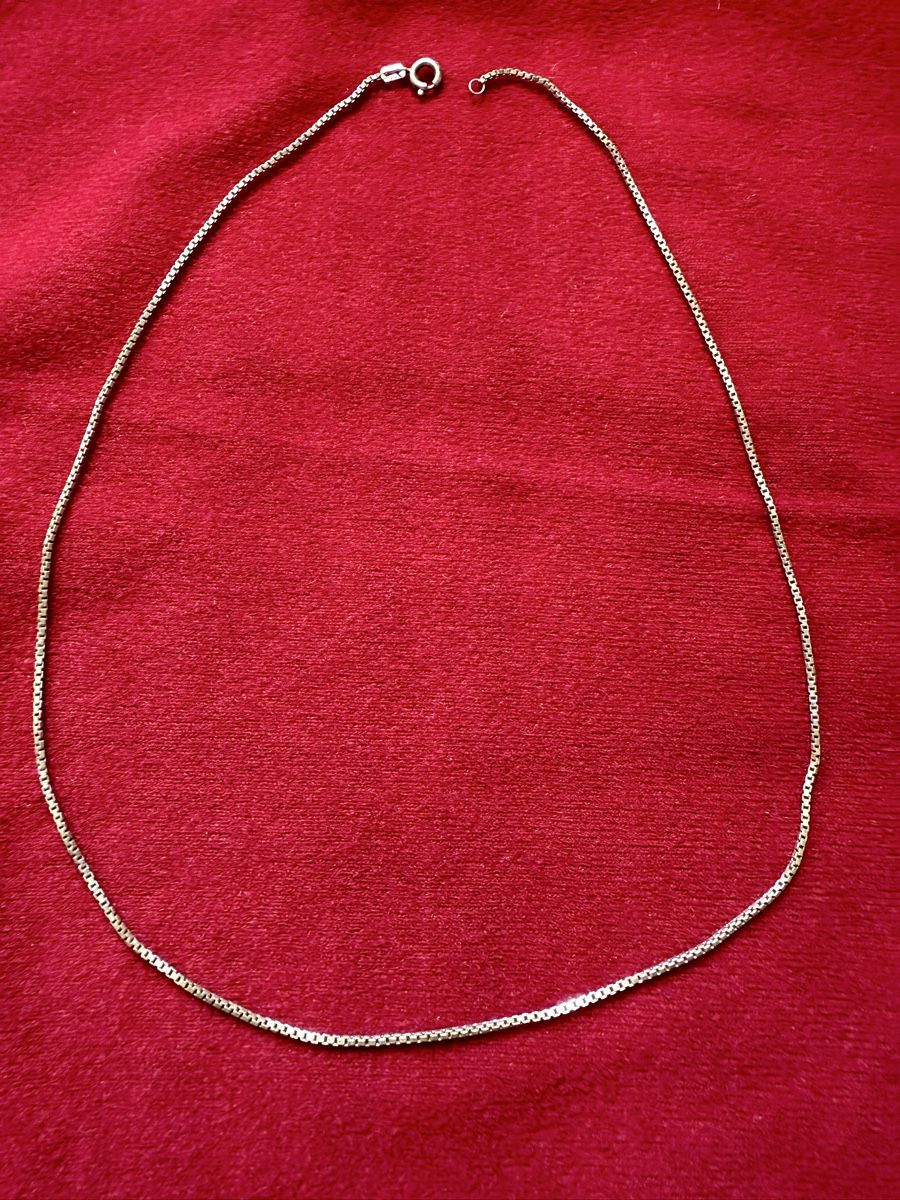 Catenine: Halskette aus Silber, feingliederig – Usato da Schattenhalb venduto da Oodaaq 2
