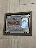 vintage Coca Cola Mirror advertising USA Hilda Clark
